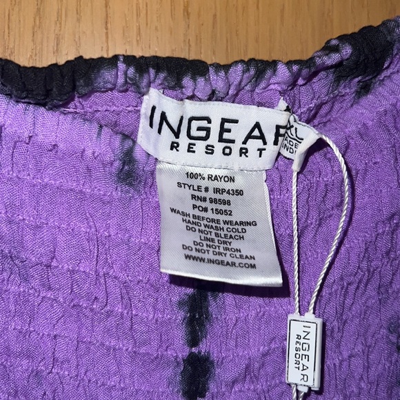 Woman’s Purple Bohemian Tie-dye Pants SIZE XL - Picture 2 of 8